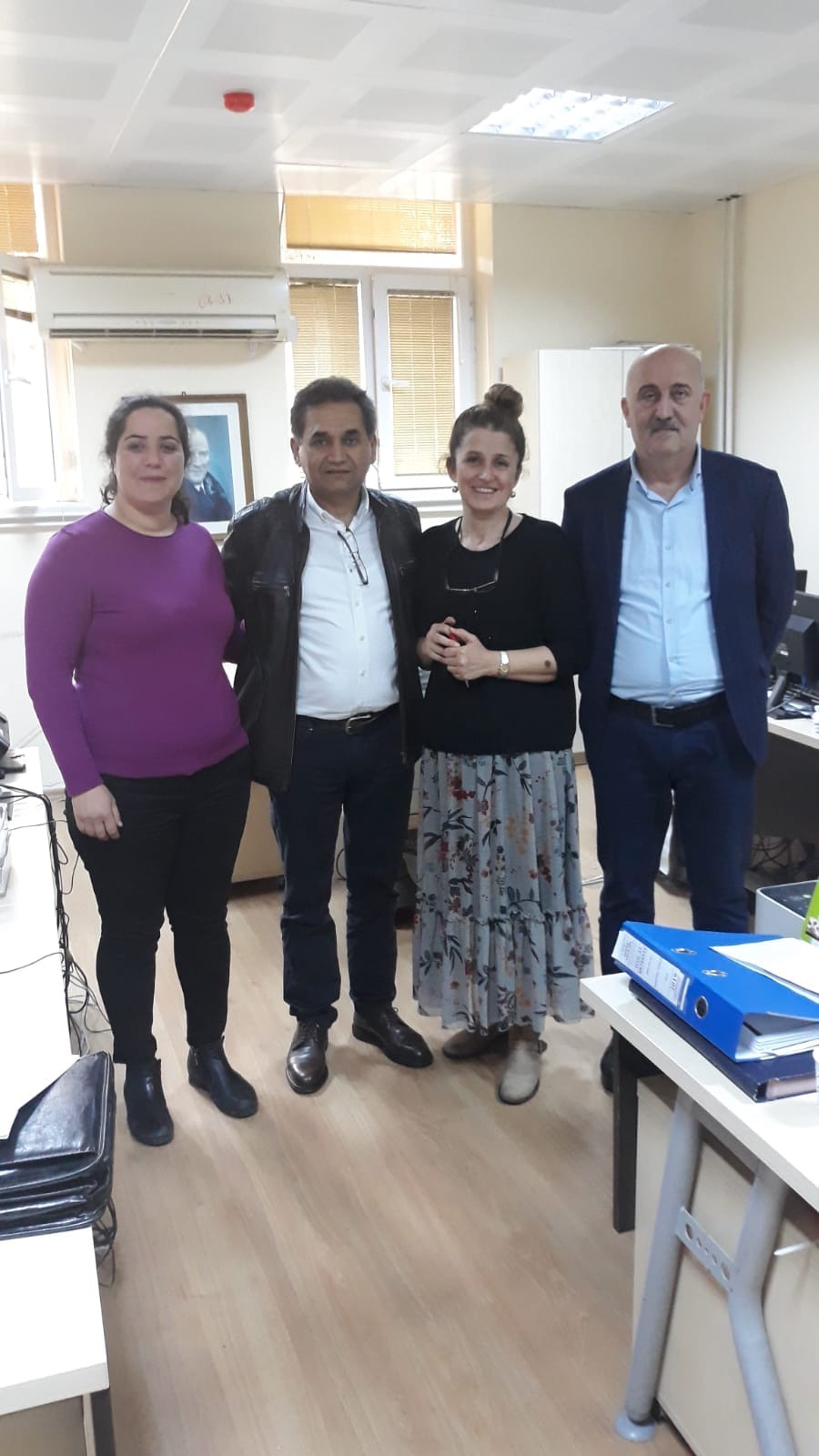 HALK SAĞLIĞI BAŞKANLIĞINDA ÜYE ZİYARETİ